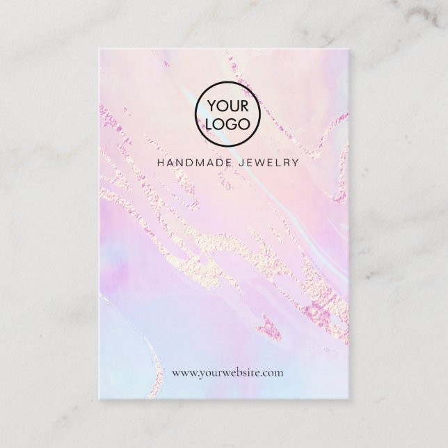 Carte d'affichage texture abstraite (Devant)