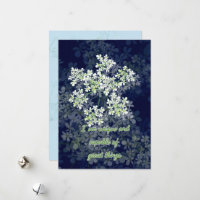 Carte d'affirmation avec fleurs sur arrière - plan