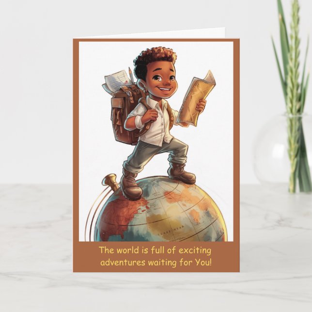 Carte d'affirmation Grand Monde (Devant)