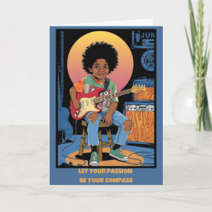Carte d'affirmation Suivez Votre Passion