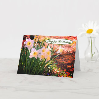 Carte Daffodiques Par Brook Floral Anniversaire