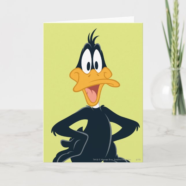 CARTE DAFFY DUCK™ (Devant)