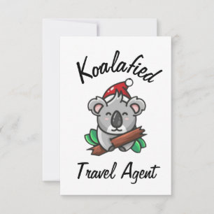 Carte d'agent de voyage Koalafied