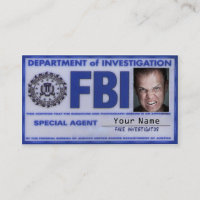 Carte d'agent du FBI