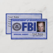 Carte d'agent du FBI (Devant / Derrière)