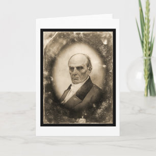 Carte Daguerréotype 1845 de Daniel Webster