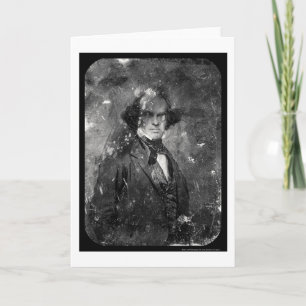 Carte Daguerréotype 1850 de Nathanial Hawthorne