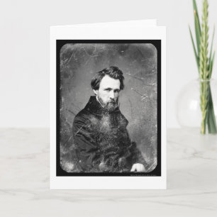 Carte Daguerréotype 1851 de Rembrandt Lockwood d'artiste