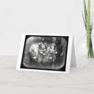 Carte Daguerréotype 1855 de la Crimée de la Commission