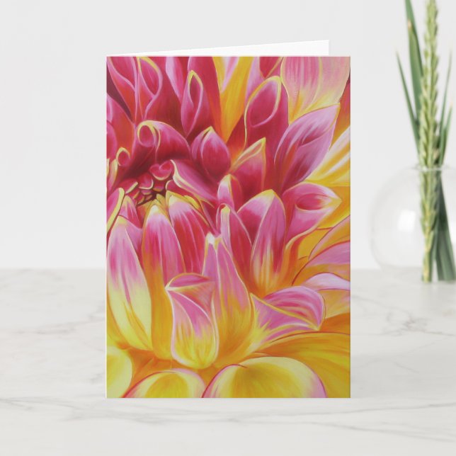 CARTE DAHLIA (Devant)