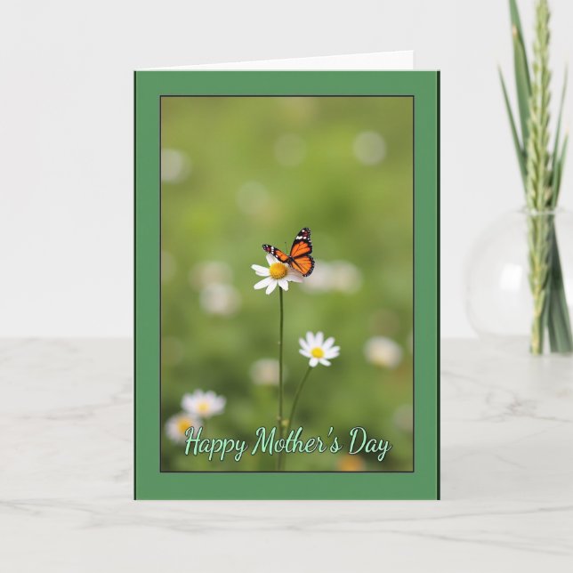 Carte Daisy Insect Mothers Day Card (Devant)