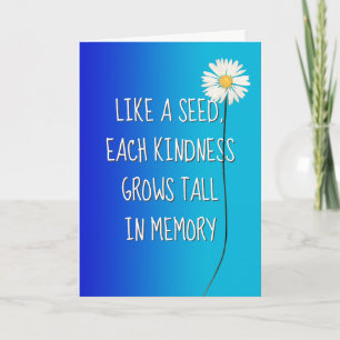 Carte Daisy Merci