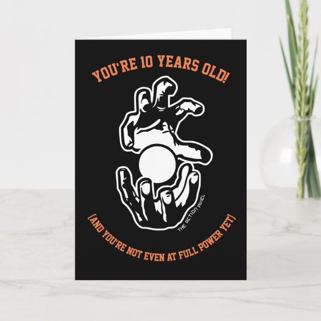 Carte d'alimentation à l'intérieur de l'anniversai (Devant)