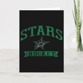 Carte Dallas Stars Vintage Hockey Blanc Officiellement L