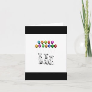 Carte Dalmatiens vous souhaitent une bonne année 2016