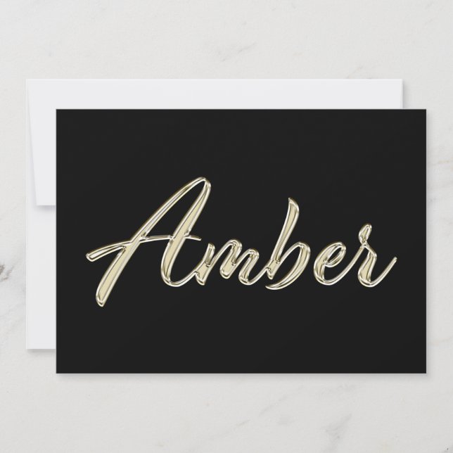Carte d'Amber white gold (Devant)