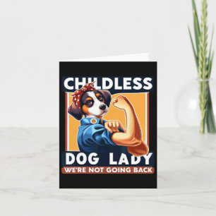 Carte Dame du chien On ne va pas revenir Amoureux de les