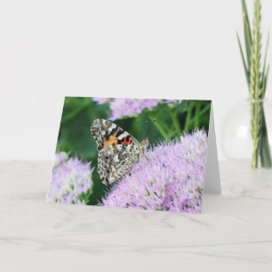 Carte Dame Peinte Douce