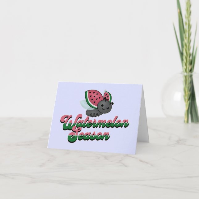 Carte Damebug de la Saison de la Pastèque (Devant)