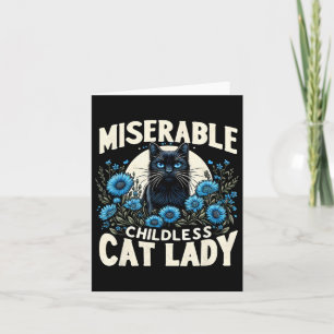 Carte Dames Misérable Chat Enfant Lady Us Election Da