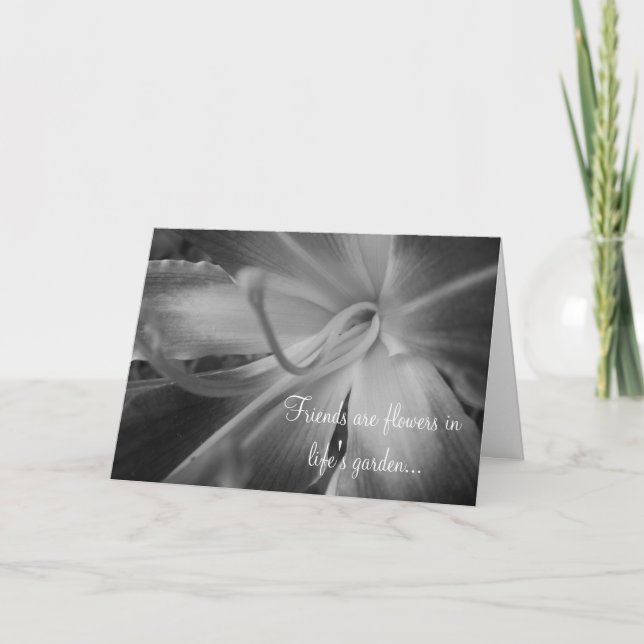Carte d'Ami-Être-Fleurs (Devant)