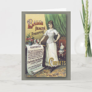 Carte d'amitié avec l'image de carte du commerce