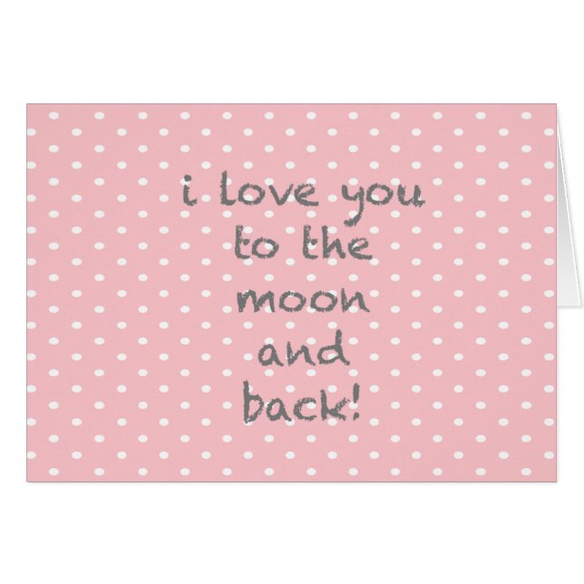 Carte d'amour (Devant Horizontal)