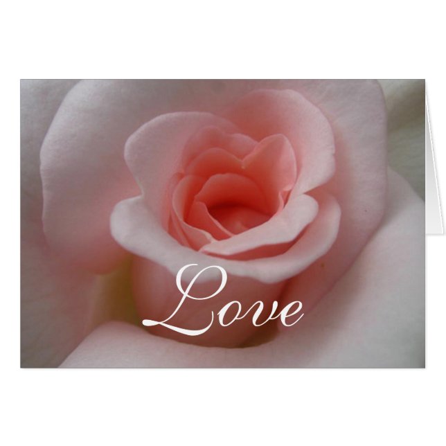 Carte d'amour (Devant horizontal)