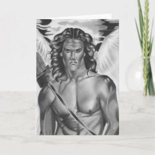 Carte d'amour d'ange d'eros