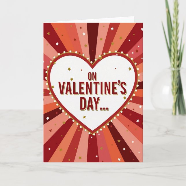 Carte d'amour de la Saint-Valentin (Devant)