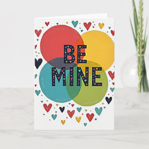 Carte d'amour de la Saint-Valentin Sois Mienne