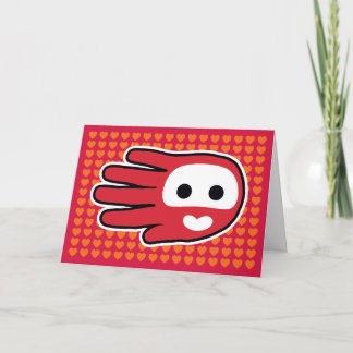 Carte d'amour de Valentine