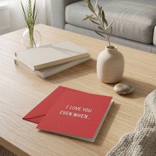Carte d'amour drôle de ronflement pour couples