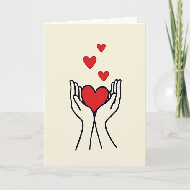 Carte d'amour et de soin (Devant)