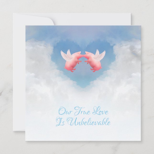 Carte d'amour incroyable (Devant)