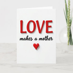 Carte d'amour pour la meilleure maman