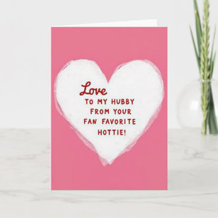 Carte d'amour pour mari chéri