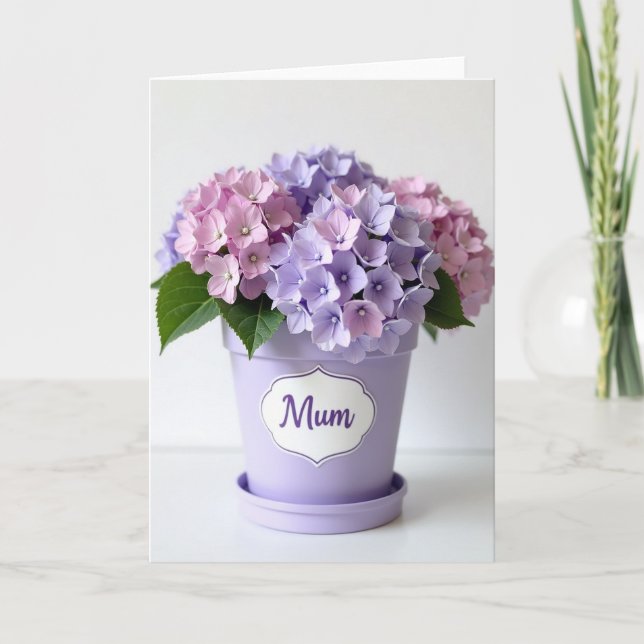 Carte d'amour pour plante à points (Devant)