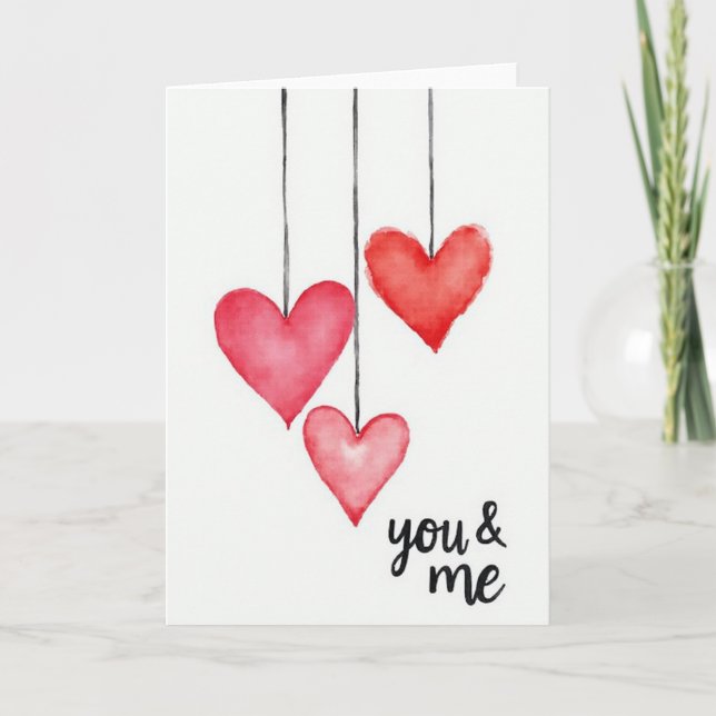Carte d'amour pour toi et moi (Devant)