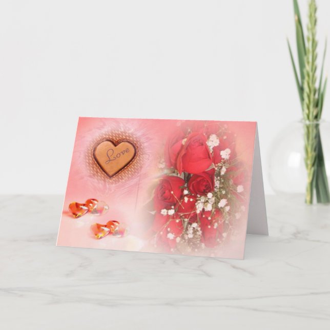 Carte d'amour pour toujours (Devant)