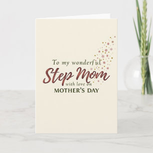 Carte d'amour pour une merveilleuse belle-mère