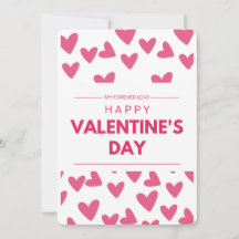 CARTE D'AMOUR POUR VALENTINE DAY