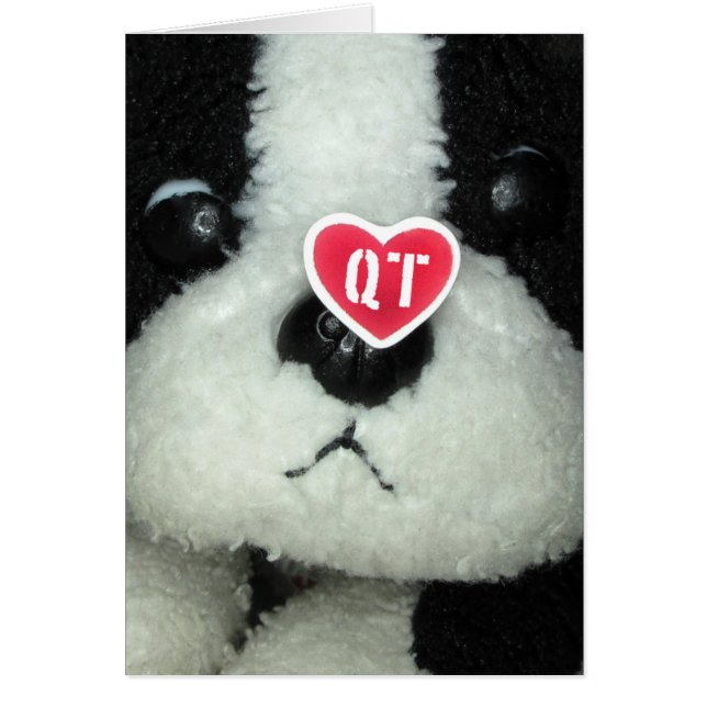 Carte d'amour QT (Devant)