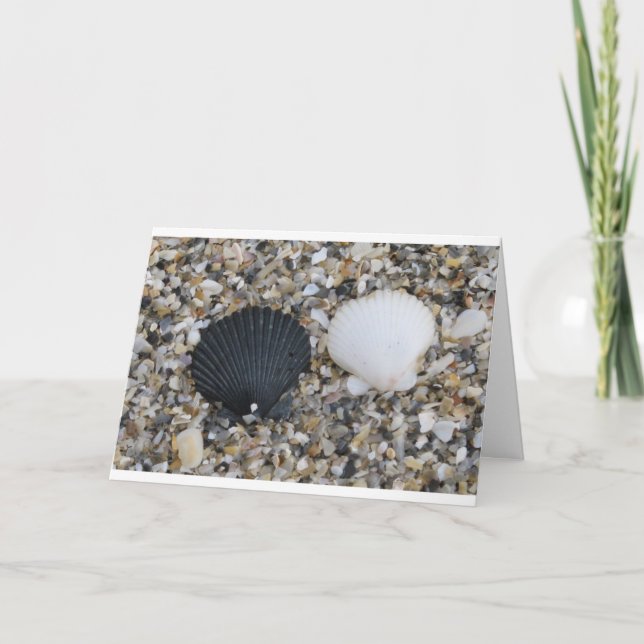 Carte d'amour Sea Shells (Devant)