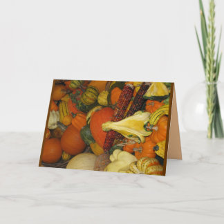 Carte d'amour Thanksgiving