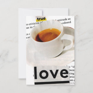Carte d'amour véritable