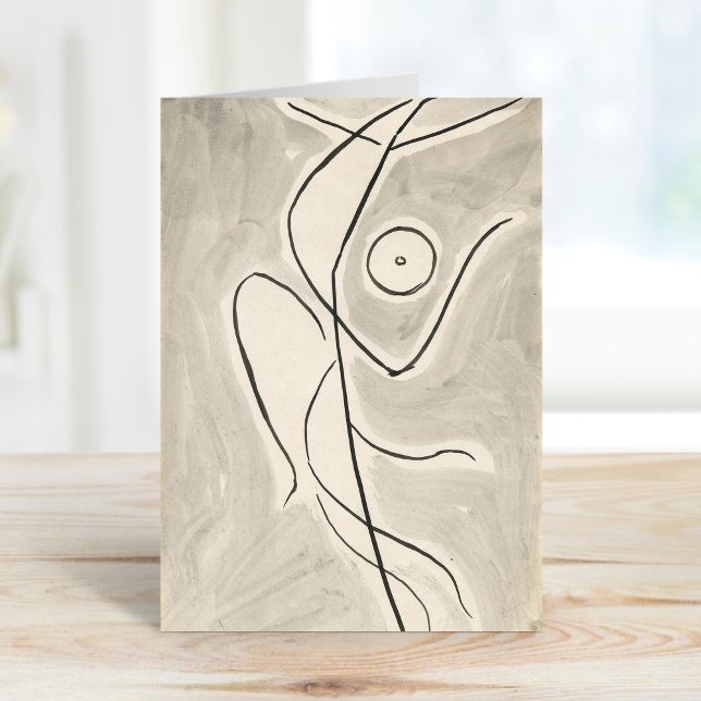 Carte Dance Abstraction | Abraham Walkowitz (Créateur téléchargé)