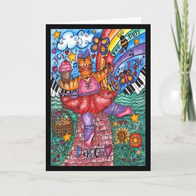Carte Dance Down the Red Brick Road Card (Devant)