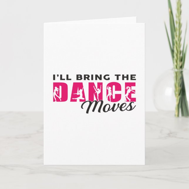 Carte Dancing Ballerina Dance Queen Dancer Idée cadeau (Devant)