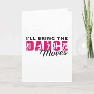 Carte Dancing Ballerina Dance Queen Dancer Idée cadeau